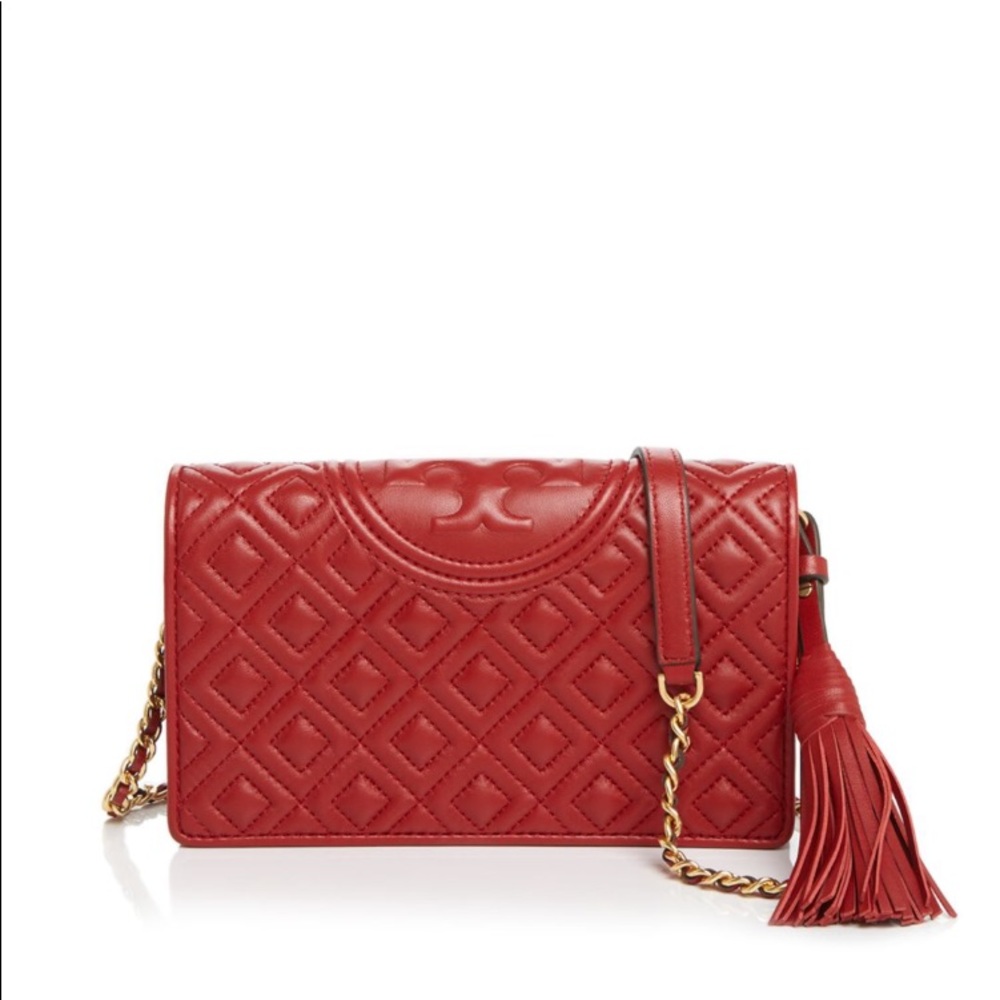 🌟PRICE DROP🌟Tory✨Burch ✨quilted✨bag/ gold chain - Picture 5 of 8